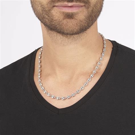 Colliers en Argent de Luxe Homme .